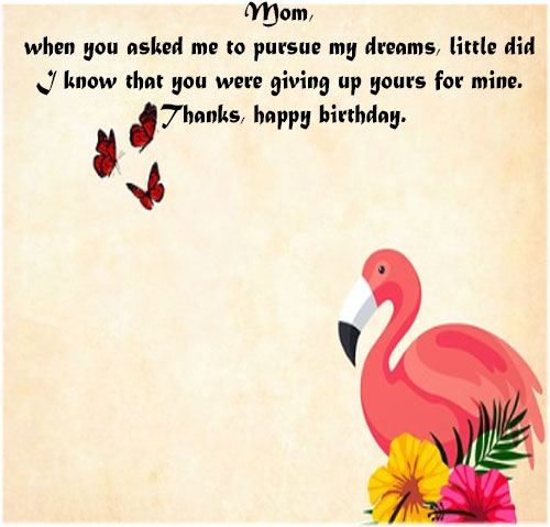 Happy birthday mom messages with wallpaper images
