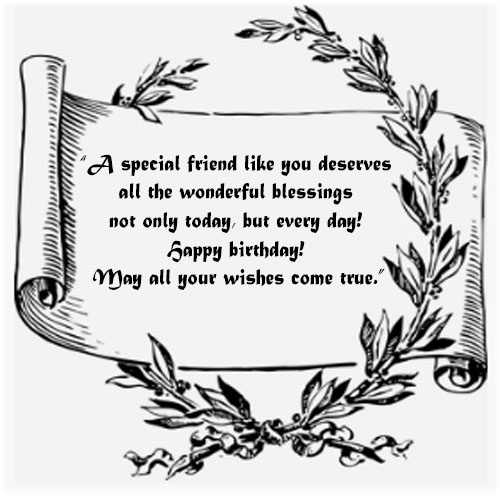 Birthday messages for a best friend with images