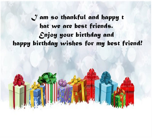 Happy birthday image with messages for best friend hd download