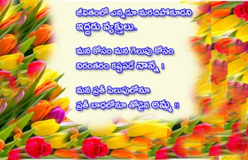 Marriage anniversary wishes in Telugu