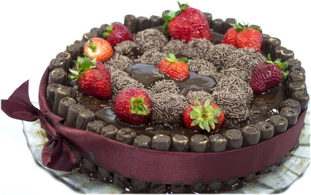 Chocolate cake with birthday wishes Wallpaper Photo Pictures Pics for download free