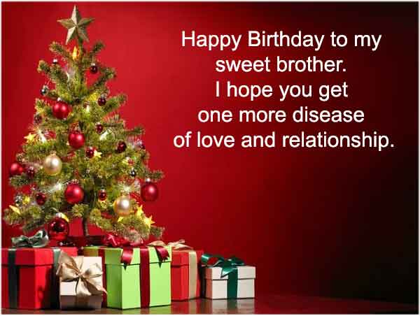 Funny Birthday Wishes For Younger Brother
