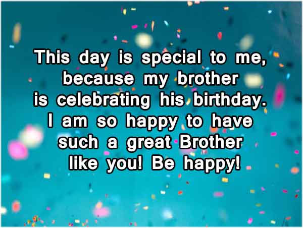 Best Birthday Quotes for Brother