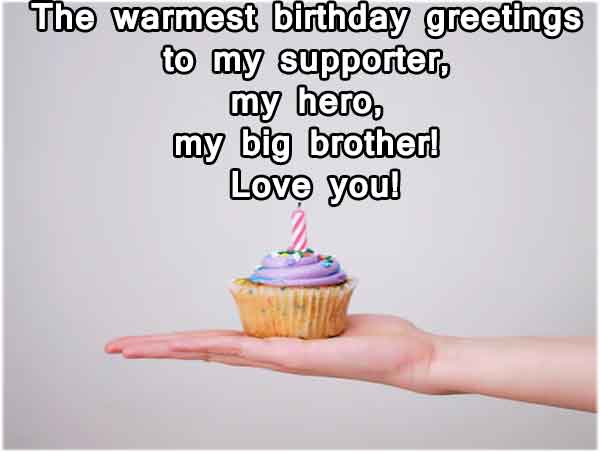 Birthday Quotes for Elder Brother