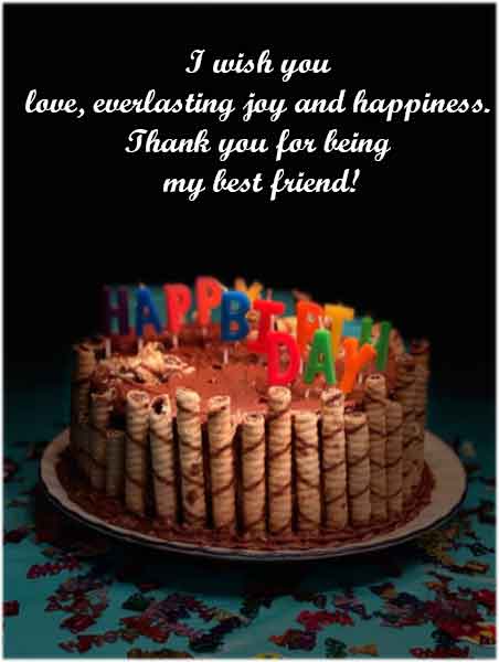 Birthday wish for best friend girl