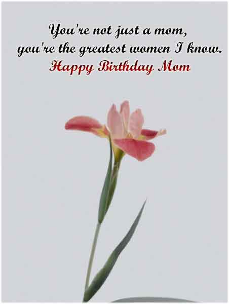 Birthday Wishes For Mom