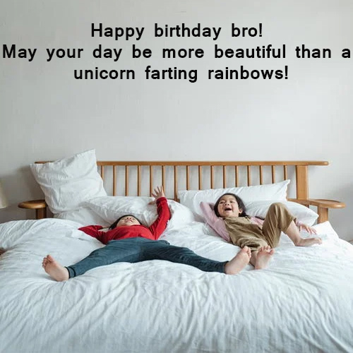 25+ Crazy Funny Birthday Wishes for Brother - HAPPY DAYS